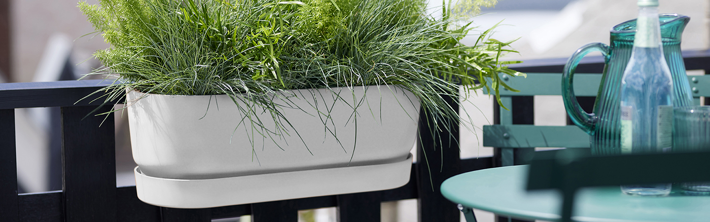 greenville easy balcony 52cm living schwarz
